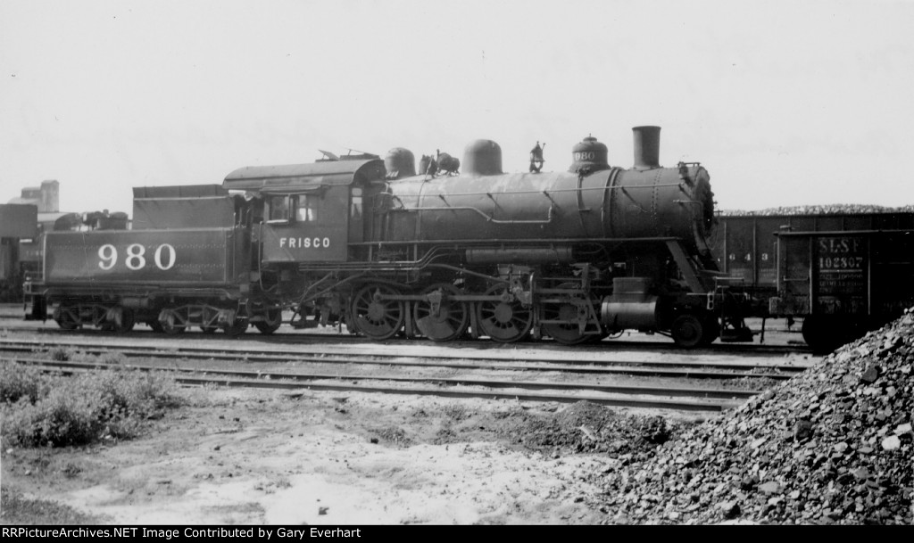 SLSF 2-8-0 #980 - St Louis-San Francisco